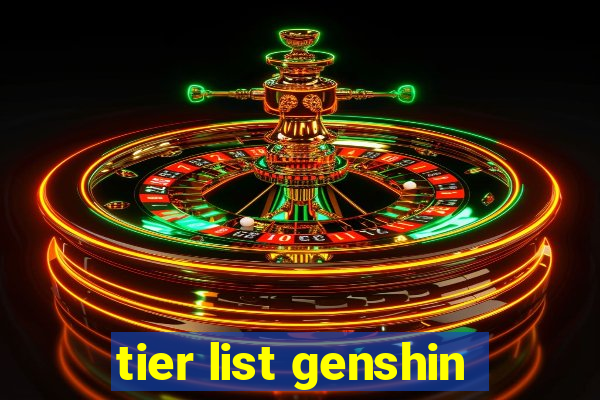 tier list genshin